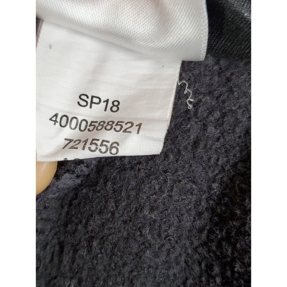 North Face Sweat Shorts Mens L Black Jersey Knit Drawstring Relaxed (32-38 x10) - Picture 9 of 12